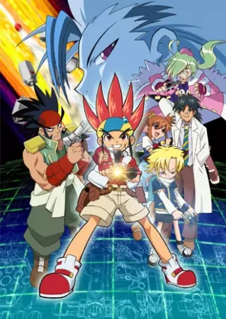 Bakukyuu Hit! Crash B-Daman poster