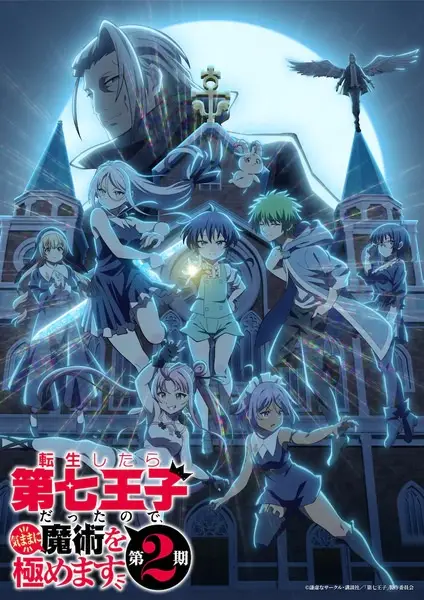 I Was Reincarnated as the 7th Prince so I Can Take My Time Perfecting My Magical Ability Season 2 poster