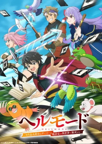 Hell Mode: The Hardcore Gamer Dominates in Another World with Garbage Balancing poster