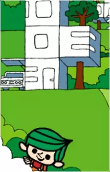 Robin with his 100 Friends poster